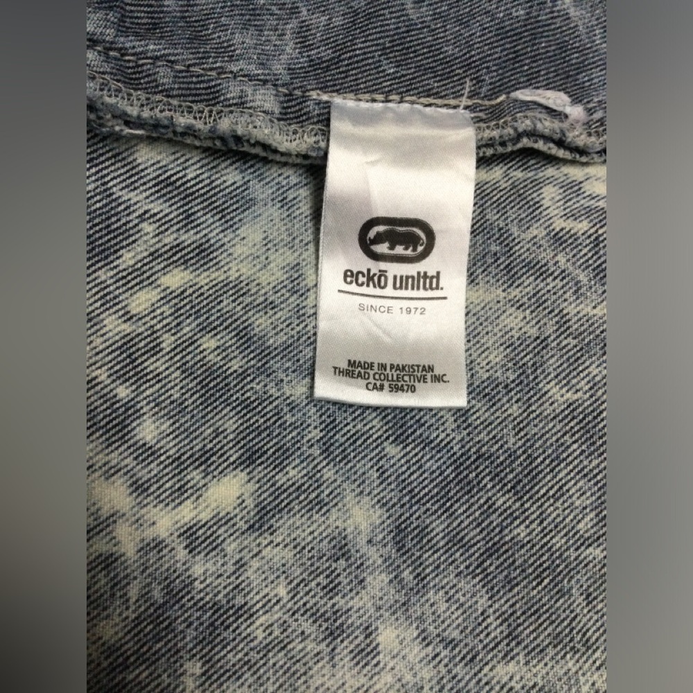 Echo Unlimited Jean Jacket. Size L - Picture 12 of 13